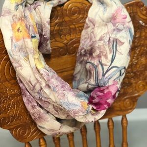 Floral Print Scarf